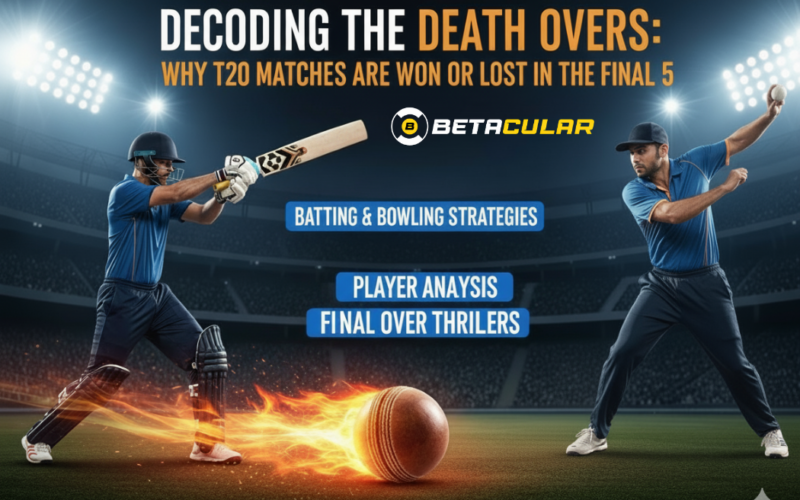 Decoding the Death Overs: Why T20 Matches Are Won or Lost in the Final 5