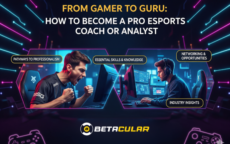 From Gamer to Guru: How to Become a Pro Esports Coach or Analyst