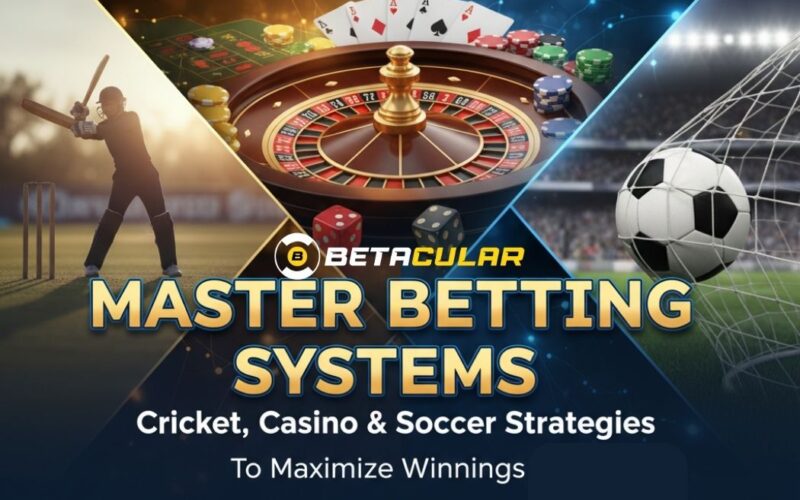 Master Betting Systems: Cricket, Casino & Soccer Strategies to Maximize Winnings on Betacula