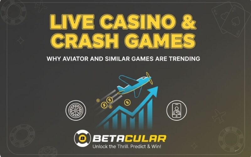 Live Casino and Crash Games: Why Aviator and Similar Games Are Trending