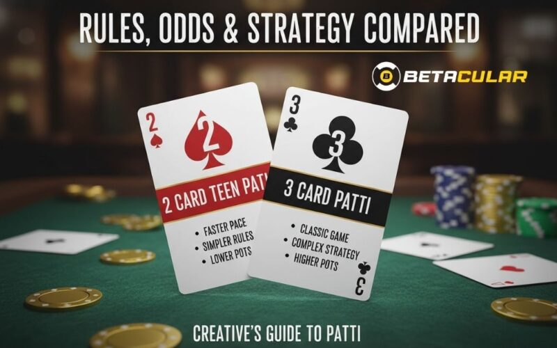 2 Card vs 3 Card Teen Patti: Rules, Odds, and Strategy Compared